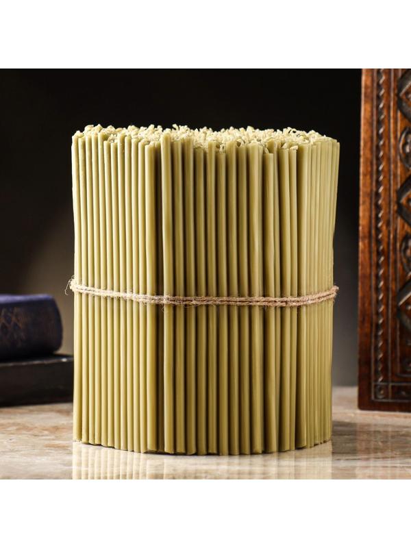 Свечи медовые №100, упаковка 2кг, парафин + медовое масло