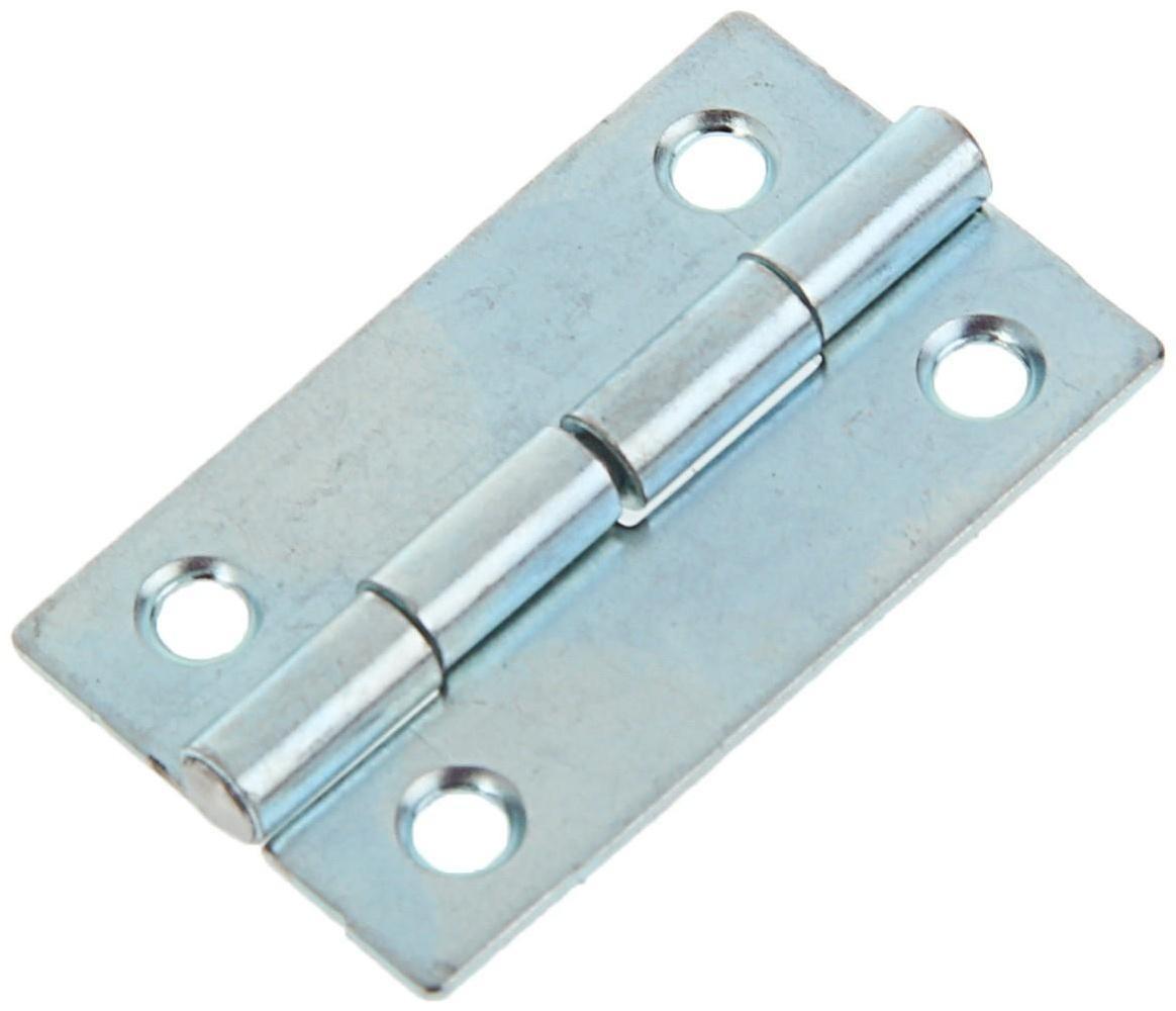 Петля карточная, 50х30 мм, покрытие цинк , 300 шт