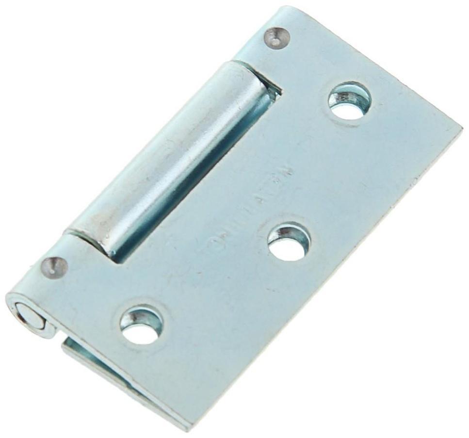 Петля карточная, 50х45 мм, покрытие цинк