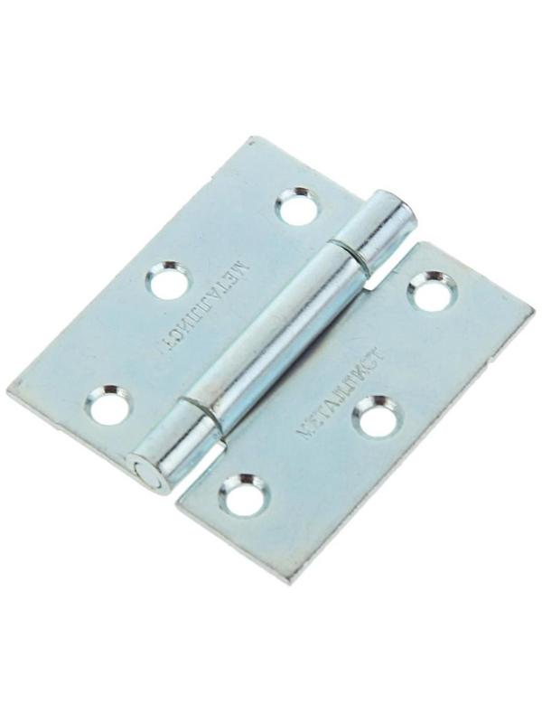 Петля карточная, 50х45 мм, покрытие цинк