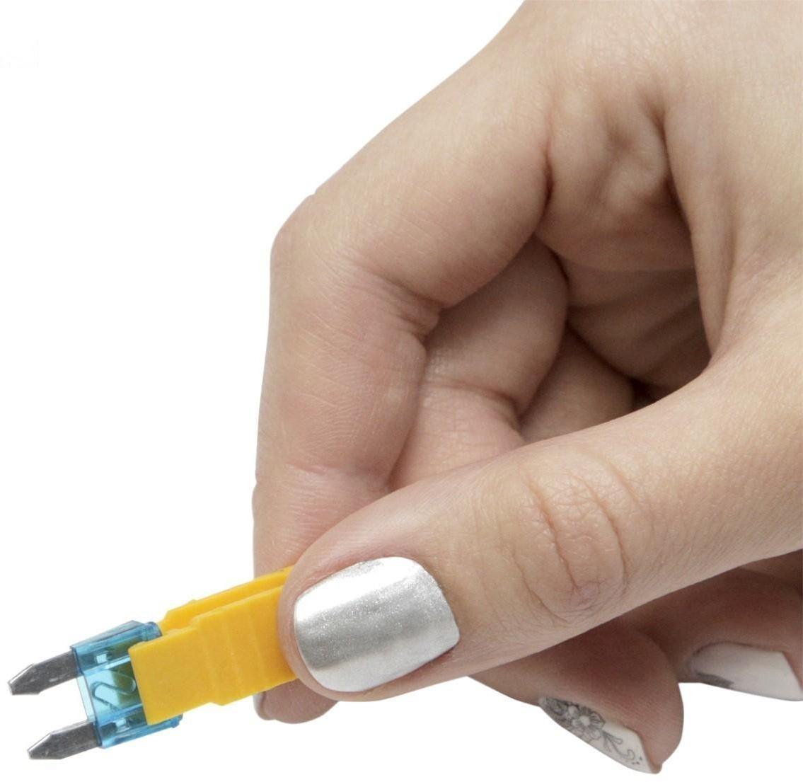 Флажковые предохранители Goodyear «мини» 10 шт + экстрактор, 5 А - 30 А