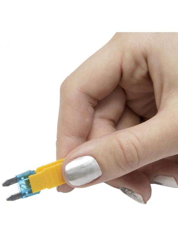 Флажковые предохранители Goodyear «мини» 10 шт + экстрактор, 5 А - 30 А