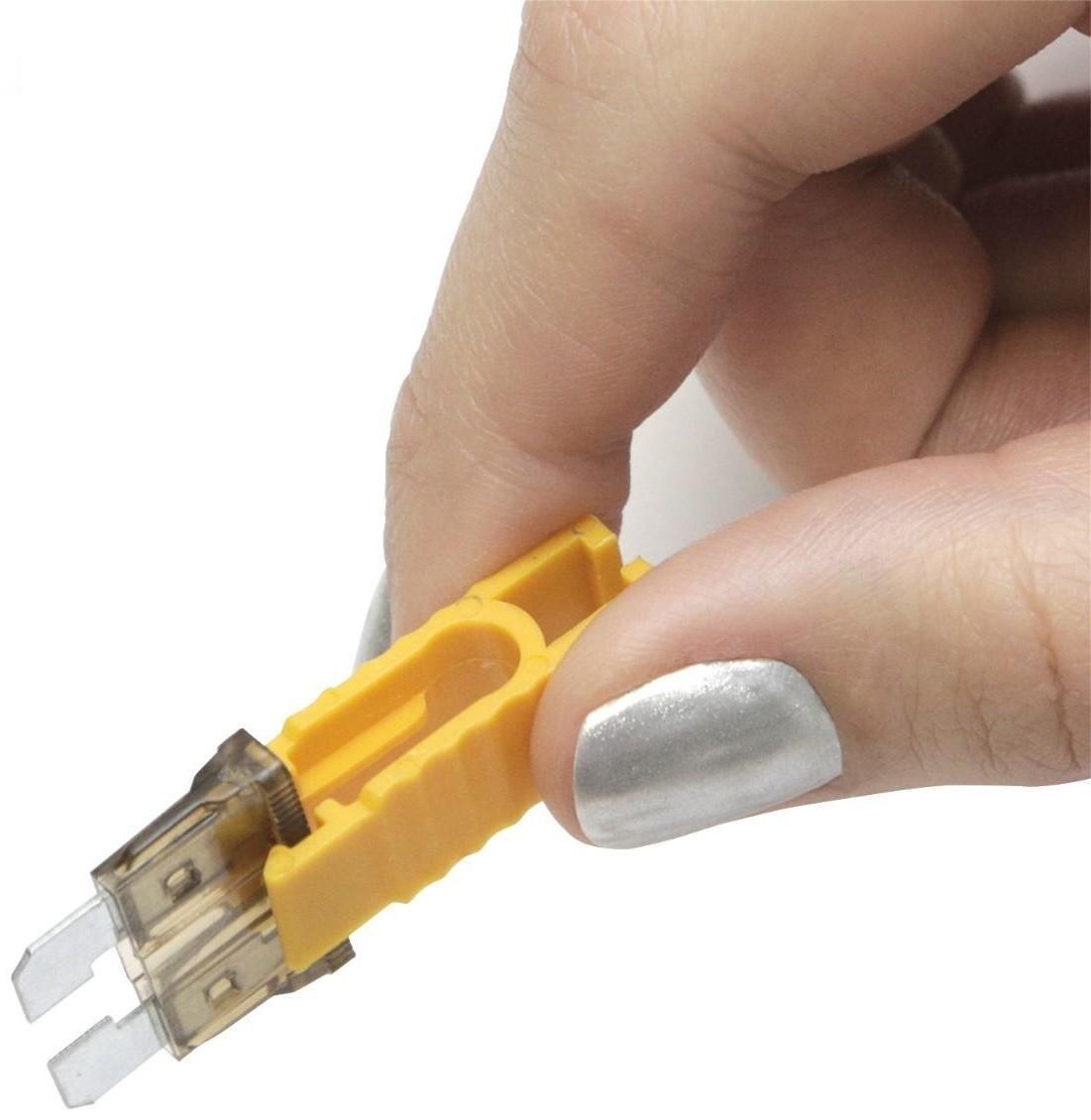 Флажковые предохранители Goodyear «стандарт»  10 шт + экстрактор, 5 А - 30 А