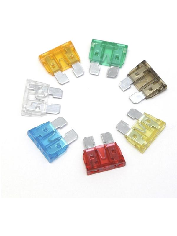 Флажковые предохранители Goodyear «стандарт»  10 шт + экстрактор, 5 А - 30 А