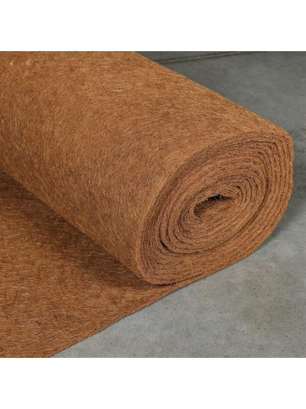 Кокосовое полотно для мульчирования, 10 × 1 м, «Мульчаграм»