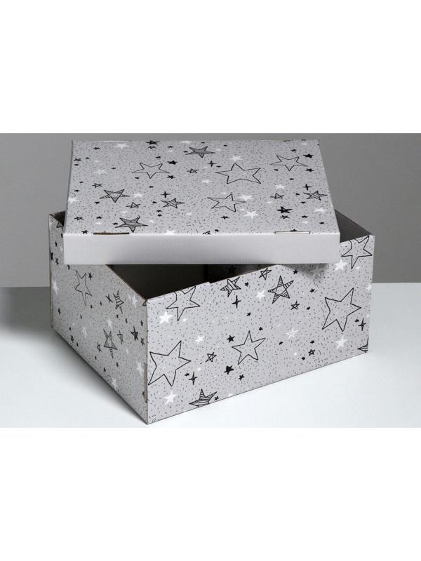 Складная коробка «Звёздные радости», 31,2 х 25,6 х 16,1 см