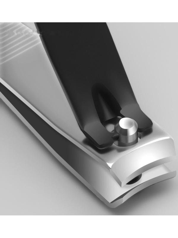 Кусачки-книпсер педикюрные, с пилкой, 8 см, рисунок МИКС