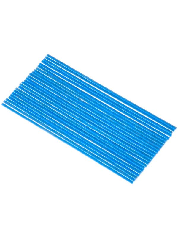 Свечи в торт незадуваемые «Синие», 24 шт.