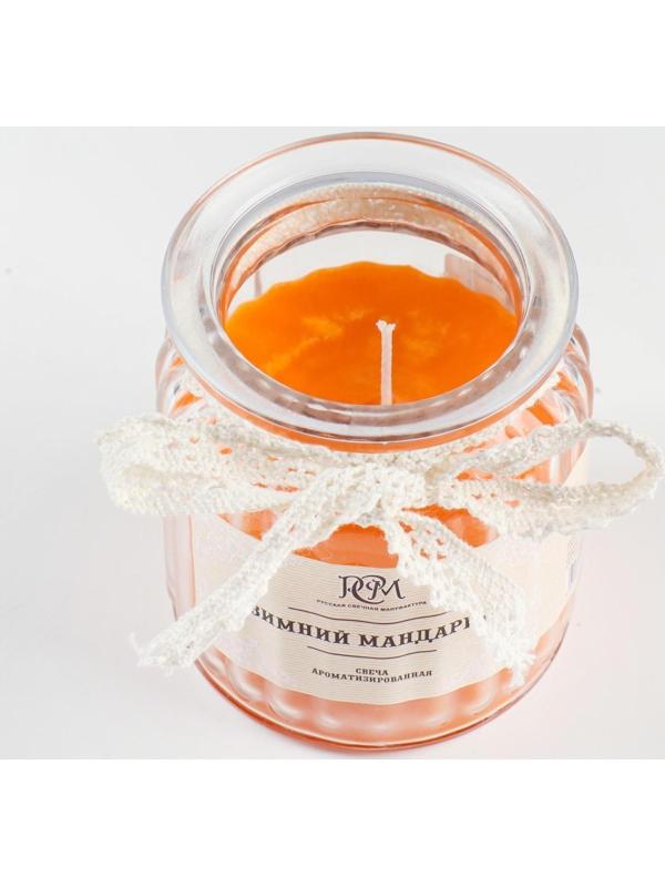 Свеча в банке ароматизированная 