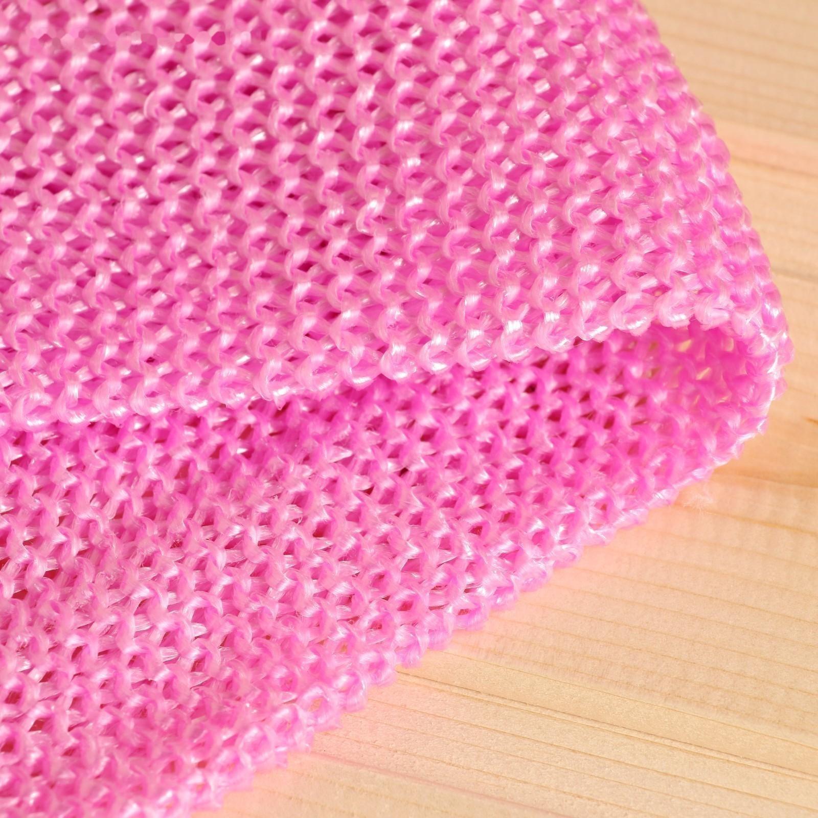 Мочалка банная вязаная 