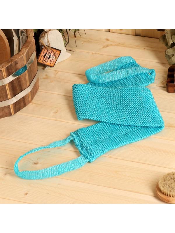 Мочалка банная вязаная 