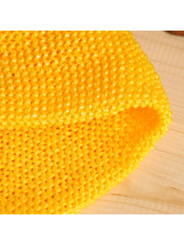 Мочалка банная вязаная 