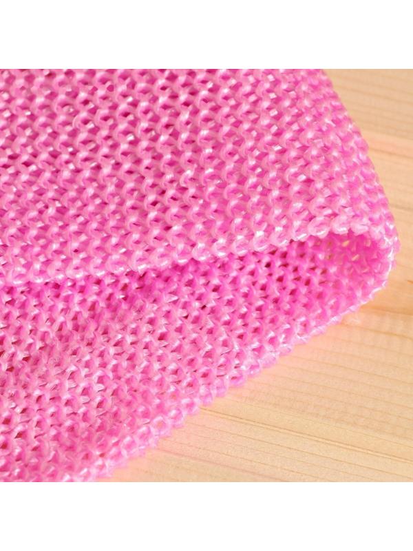 Мочалка банная вязаная 