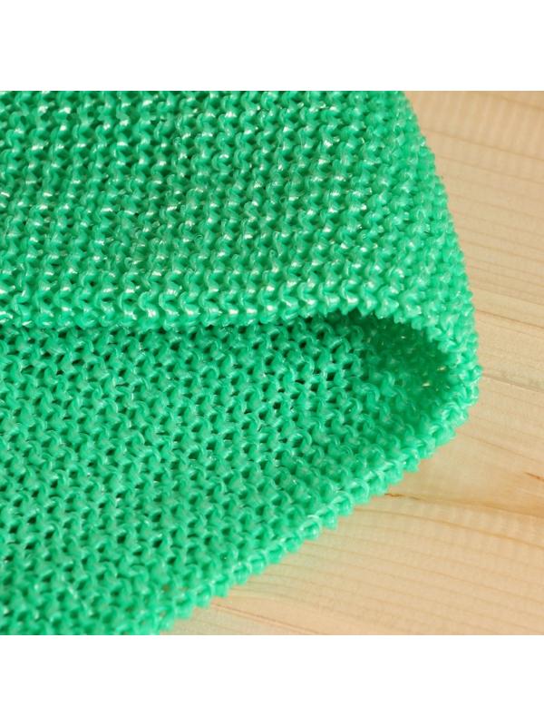 Мочалка банная вязаная 