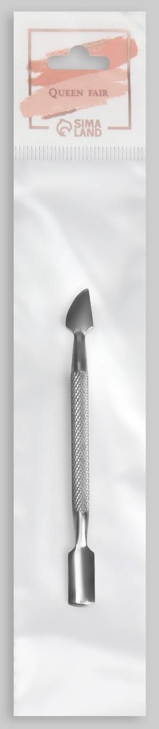 Шабер двусторонний, лопатка вогнутая, топорик, 9 см, цвет серебристый