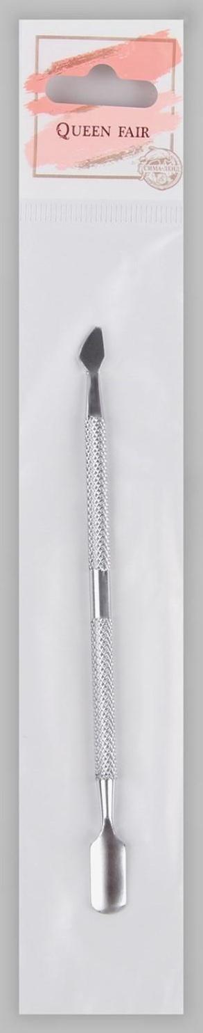 Шабер двусторонний, лопатка вогнутая, топорик, 12,6 см, цвет серебристый