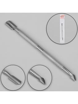 Шабер двусторонний, лопатка вогнутая, топорик, 12,6 см, цвет серебристый