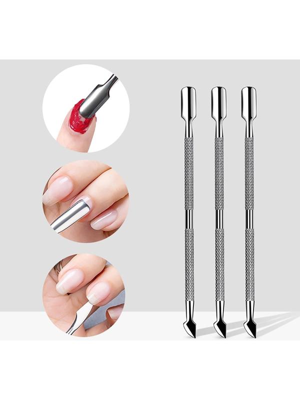 Шабер двусторонний, лопатка вогнутая, топорик, 12,6 см, цвет серебристый