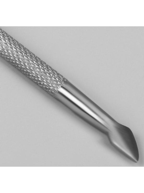 Шабер двусторонний, лопатка вогнутая, топорик, 12,6 см, цвет серебристый