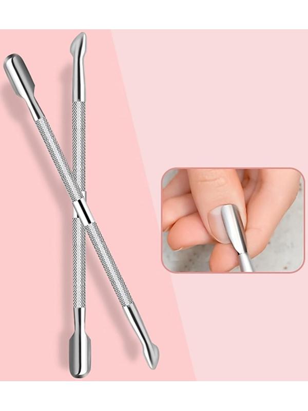 Шабер двусторонний, лопатка вогнутая, топорик, 12,6 см, цвет серебристый