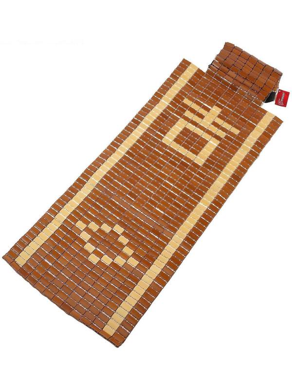 Накидка-массажер TORSO, на сиденье с капюшоном, 43×115 см, бамбук, бежевый