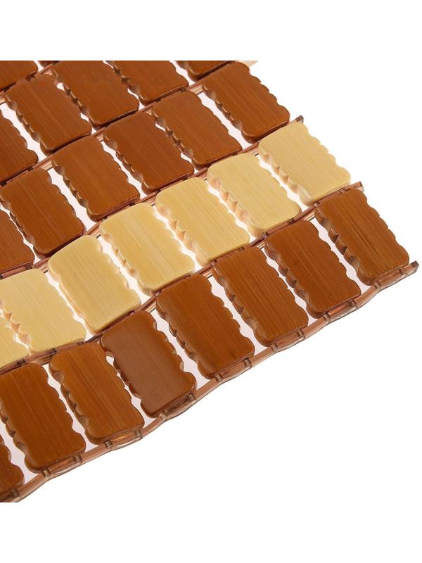 Накидка-массажер TORSO, на сиденье с капюшоном, 43×115 см, бамбук, бежевый