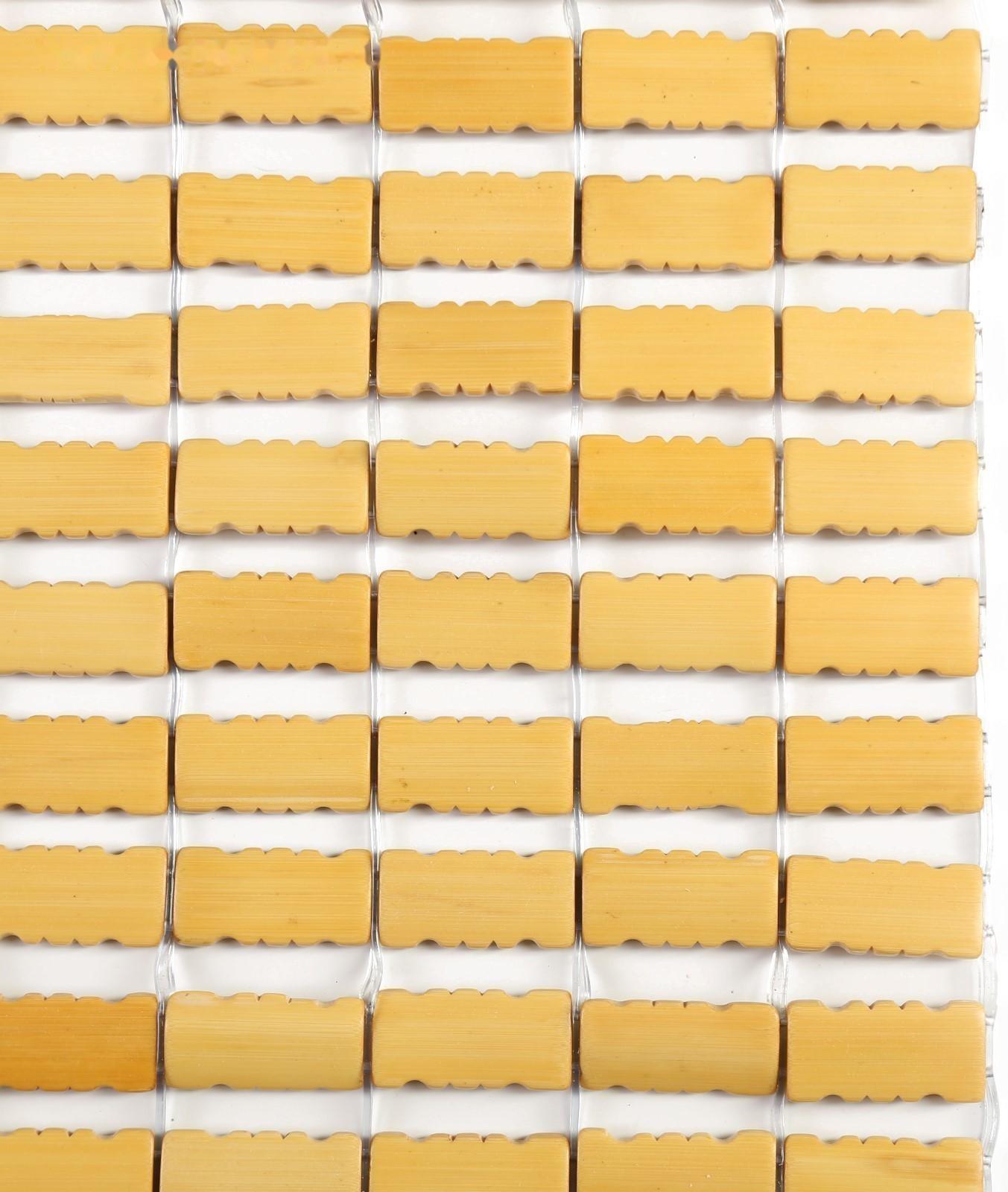 Накидка-массажер TORSO, на сиденье с капюшоном, 43×109 см, бамбук, бежевый