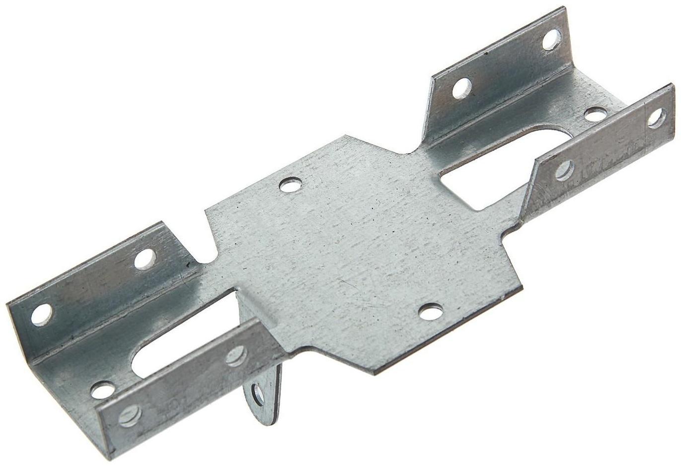 Кронштейн забора наружный ТУНДРА krep КЗН-40-60-174, цинк