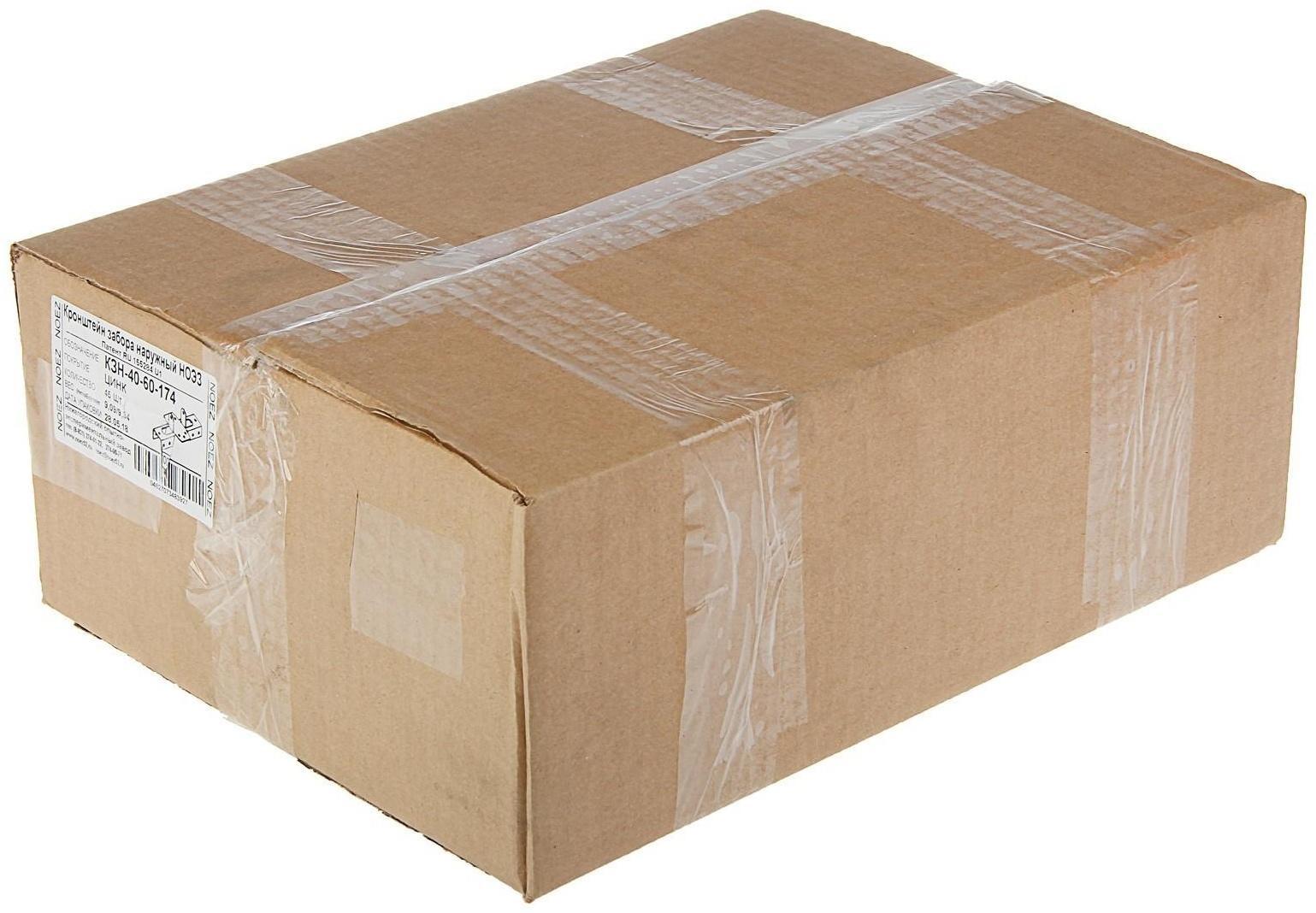 Кронштейн забора наружный ТУНДРА krep КЗН-40-60-174, цинк