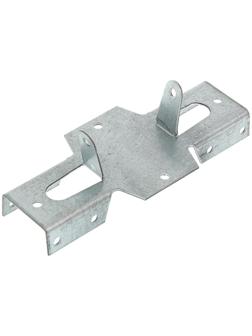 Кронштейн забора наружный ТУНДРА krep КЗН-40-60-174, цинк