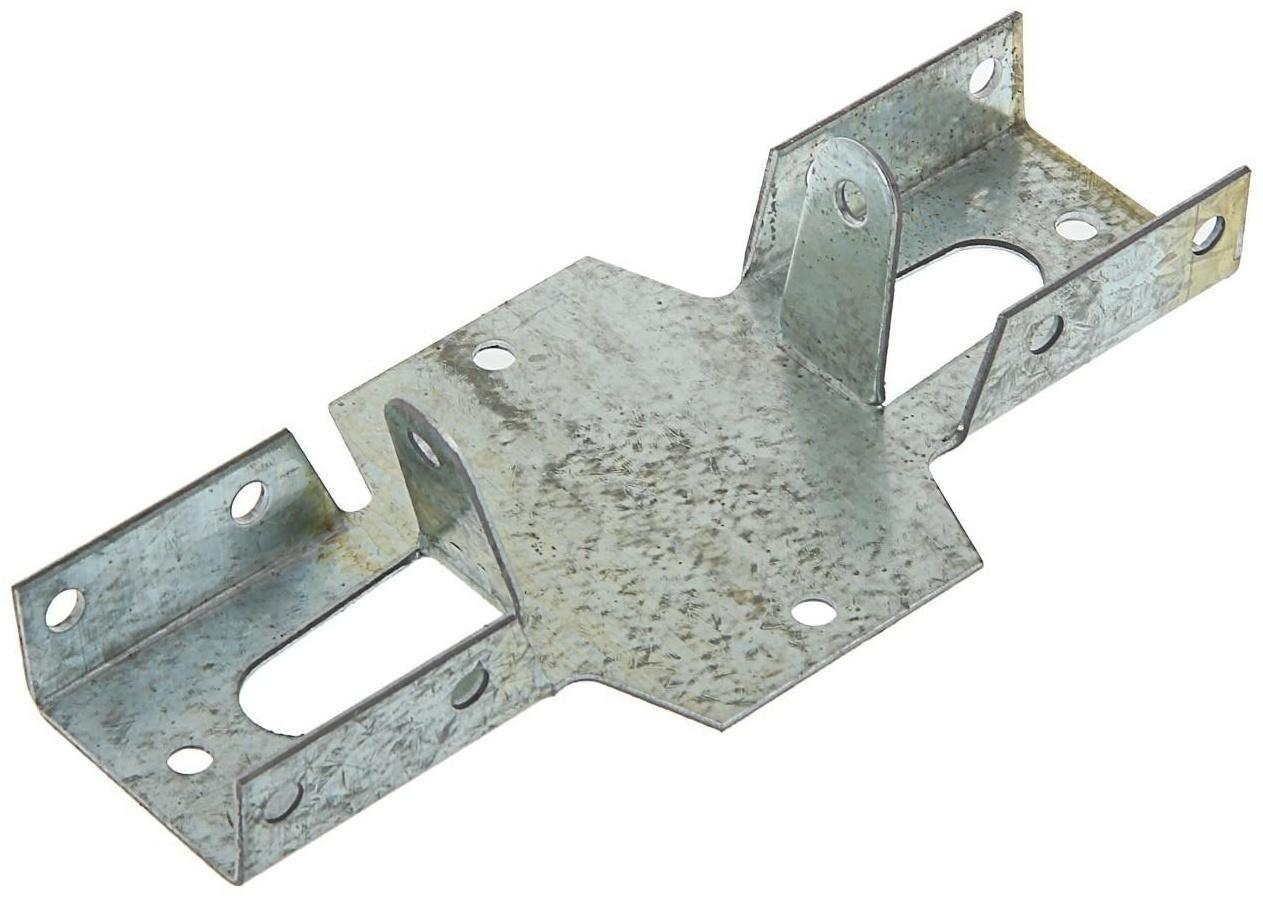 Кронштейн забора внутренний КЗВ-40-60-174, цинк