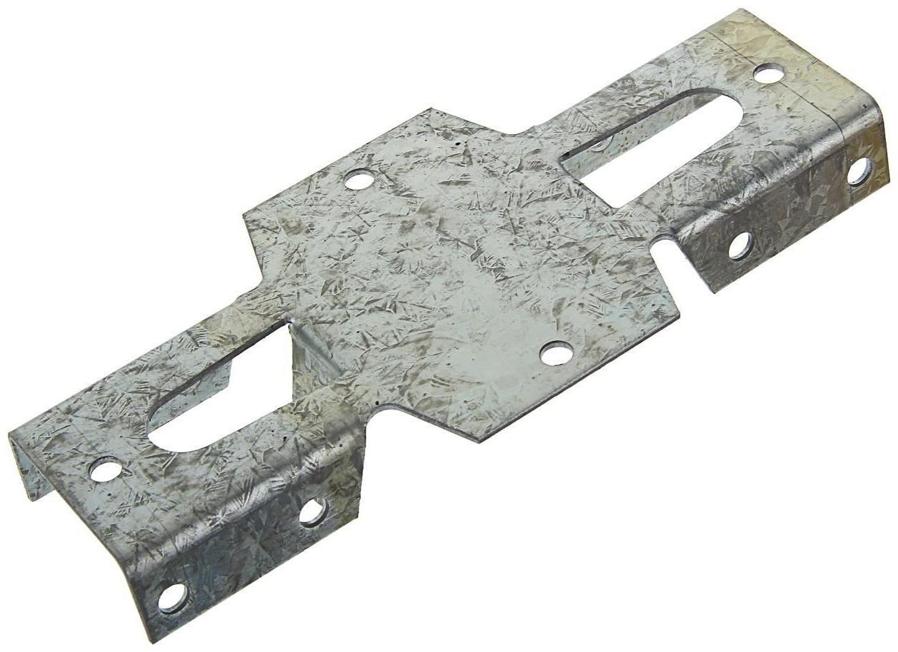 Кронштейн забора внутренний КЗВ-40-60-174, цинк