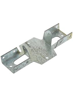 Кронштейн забора внутренний КЗВ-40-60-174, цинк