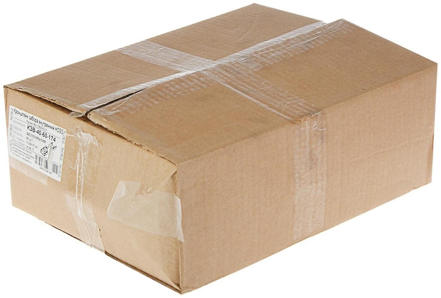 Кронштейн забора внутренний ТУНДРА krep КЗВ-40-60-174, без покрытия