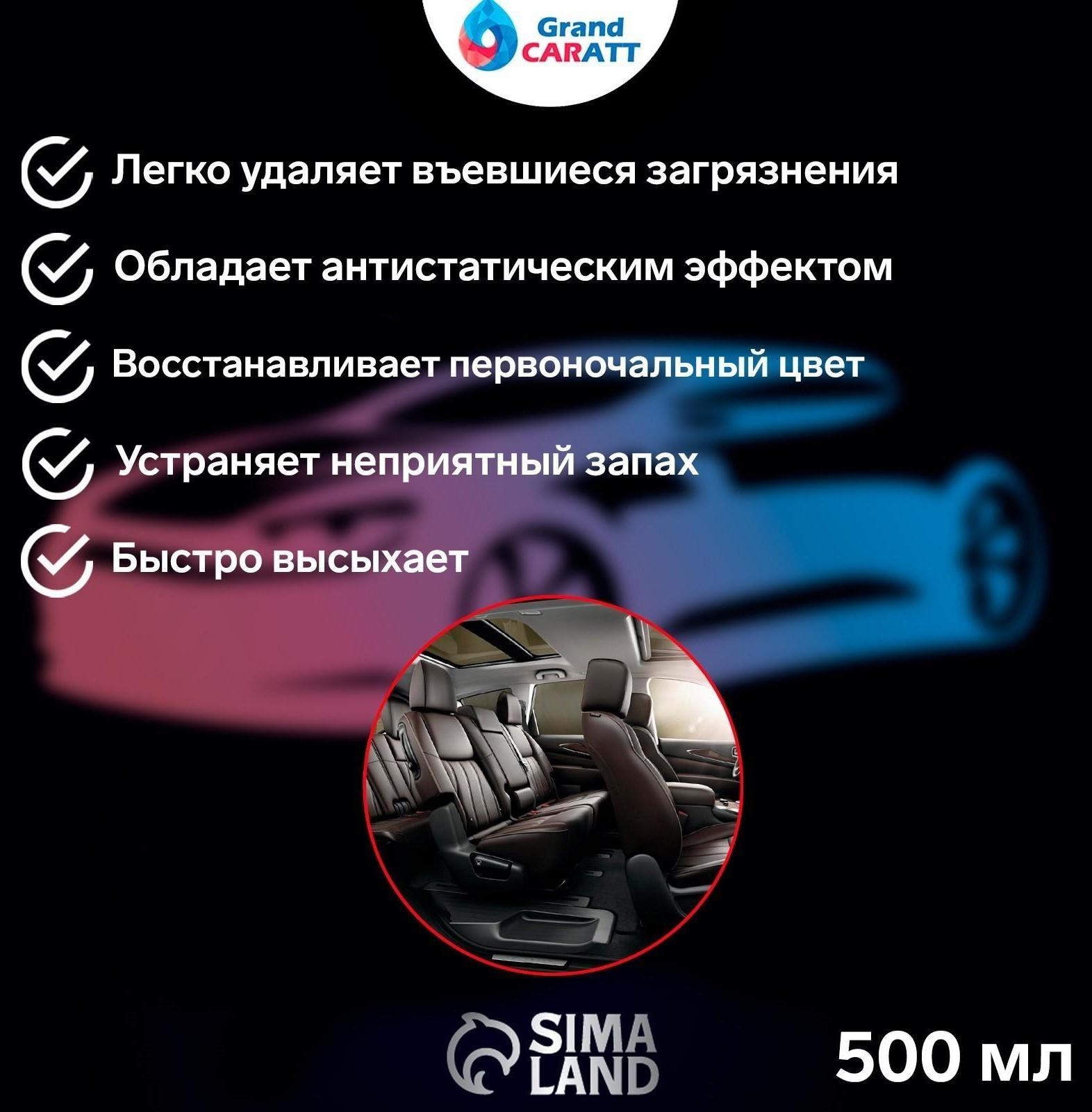 Очиститель салона Grand Caratt, 500 мл, триггер 015