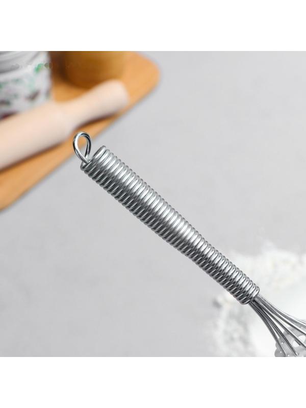 Венчик кондитерский для взбивания, с металлической ручкой, 27 см