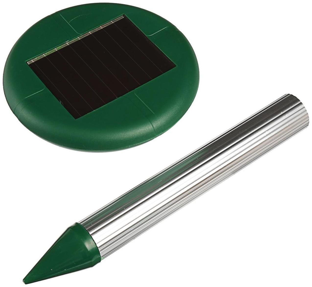 Отпугиватель кротов REP-1S, солнечная батарея, 600 мАч, 400-600 м3