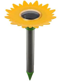 Отпугиватель кротов REP-4S, солнечная батарея, 300 мАч, 400-600 м3, желтый