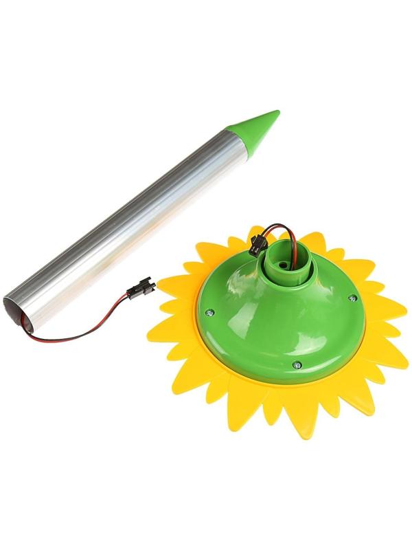 Отпугиватель кротов REP-4S, солнечная батарея, 300 мАч, 400-600 м3, желтый