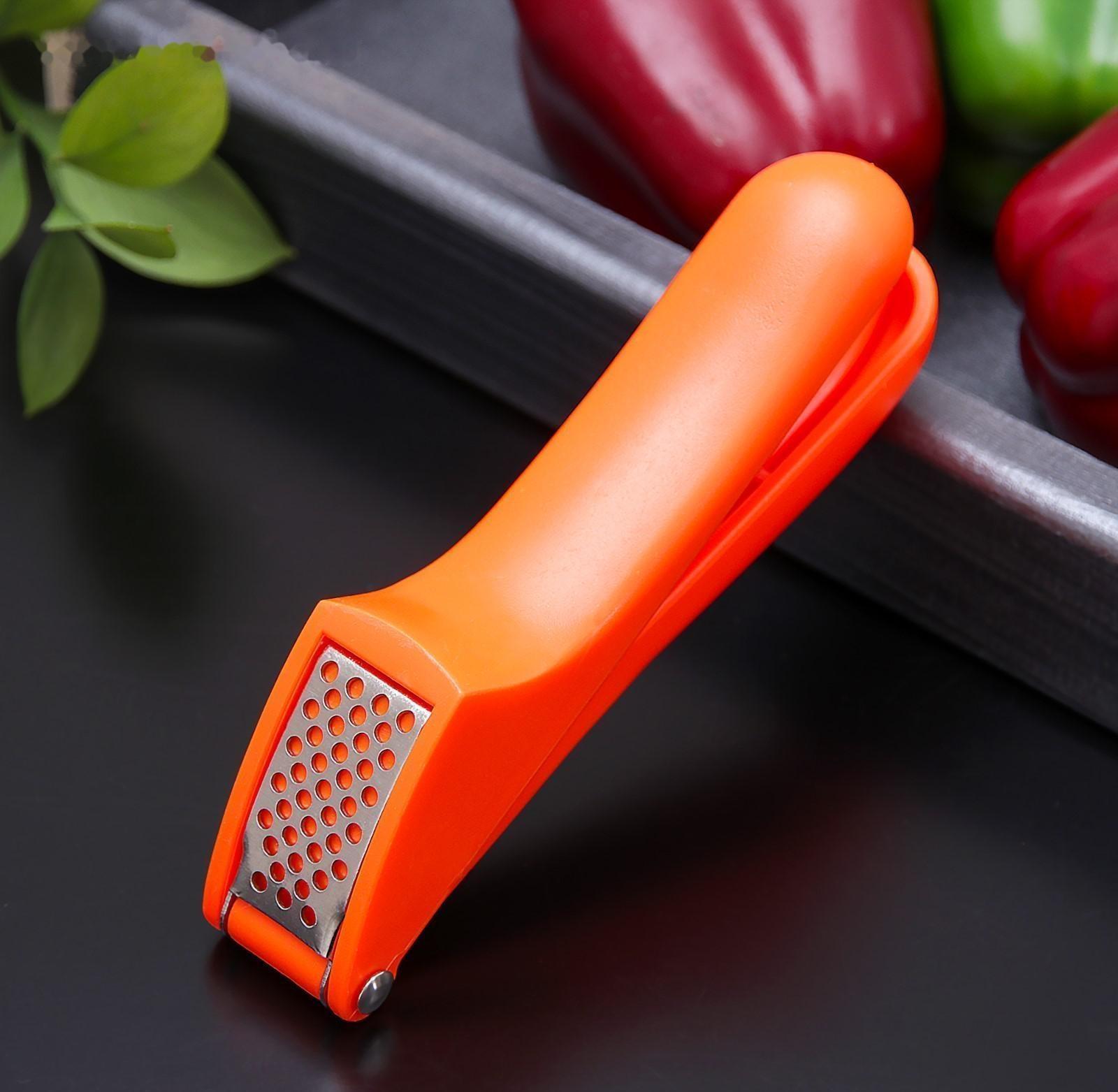 Пресс для чеснока Доляна «Уточка», 16 см, цвет МИКС