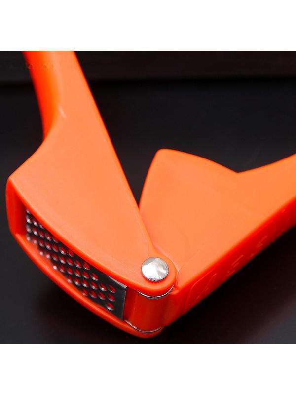 Пресс для чеснока Доляна «Уточка», 16 см, цвет МИКС