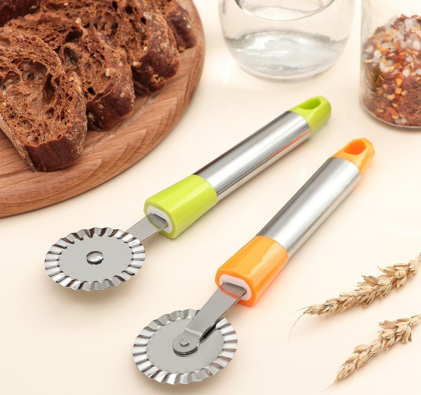 Нож для пиццы и теста «Арни», 19 см, цвета МИКС