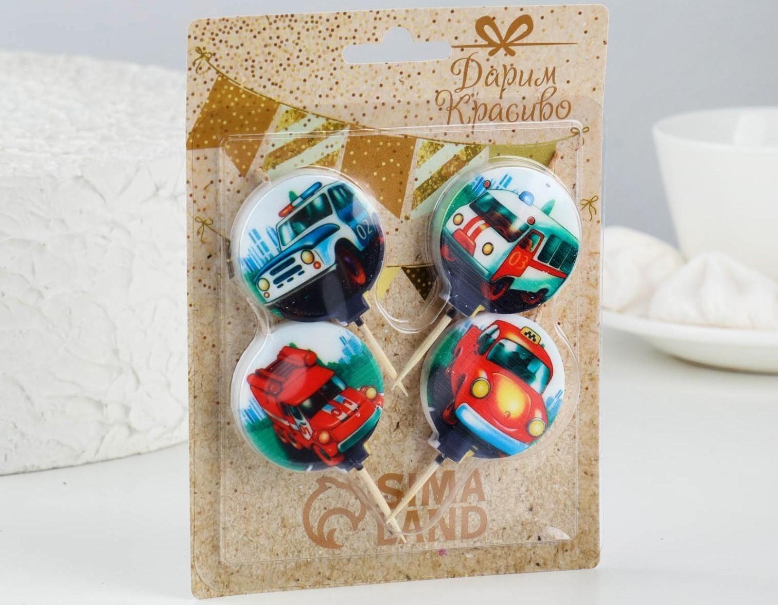 Набор свечей в торт 