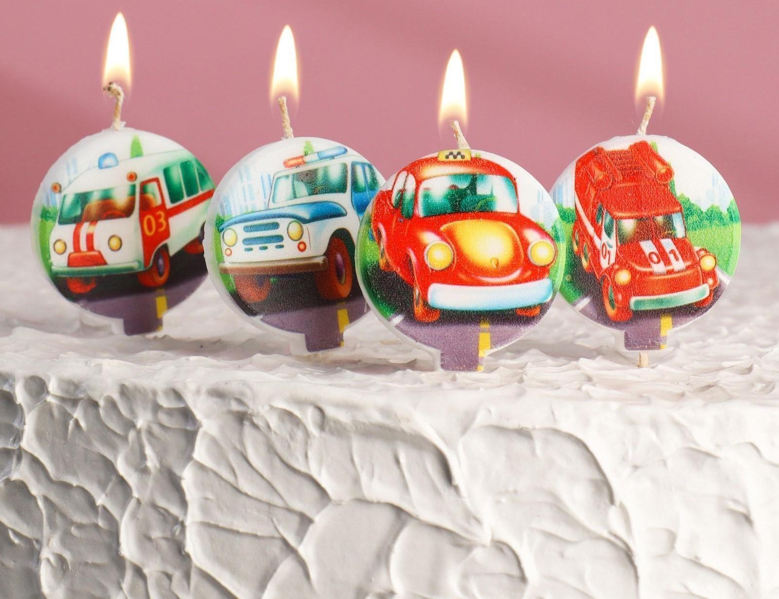 Набор свечей в торт 