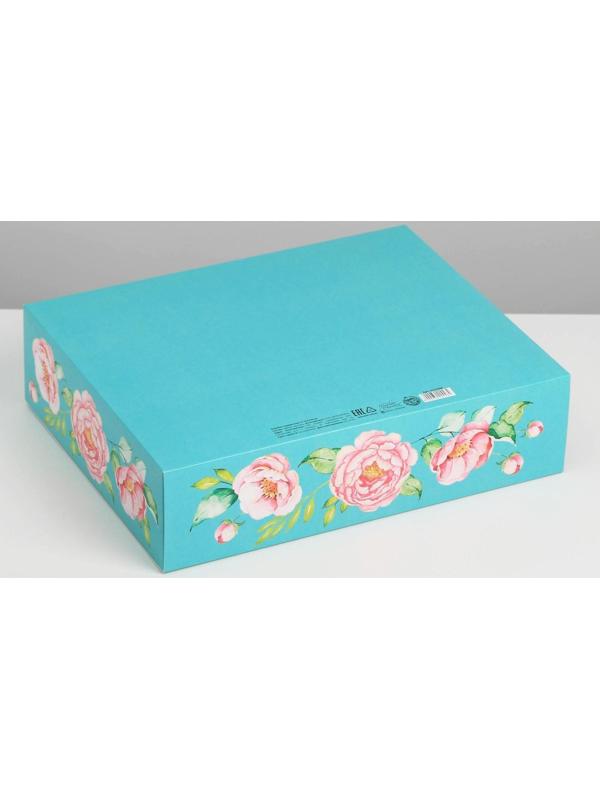 Коробка подарочная «Тебе на радость», 31 х 24,5 х 9 см