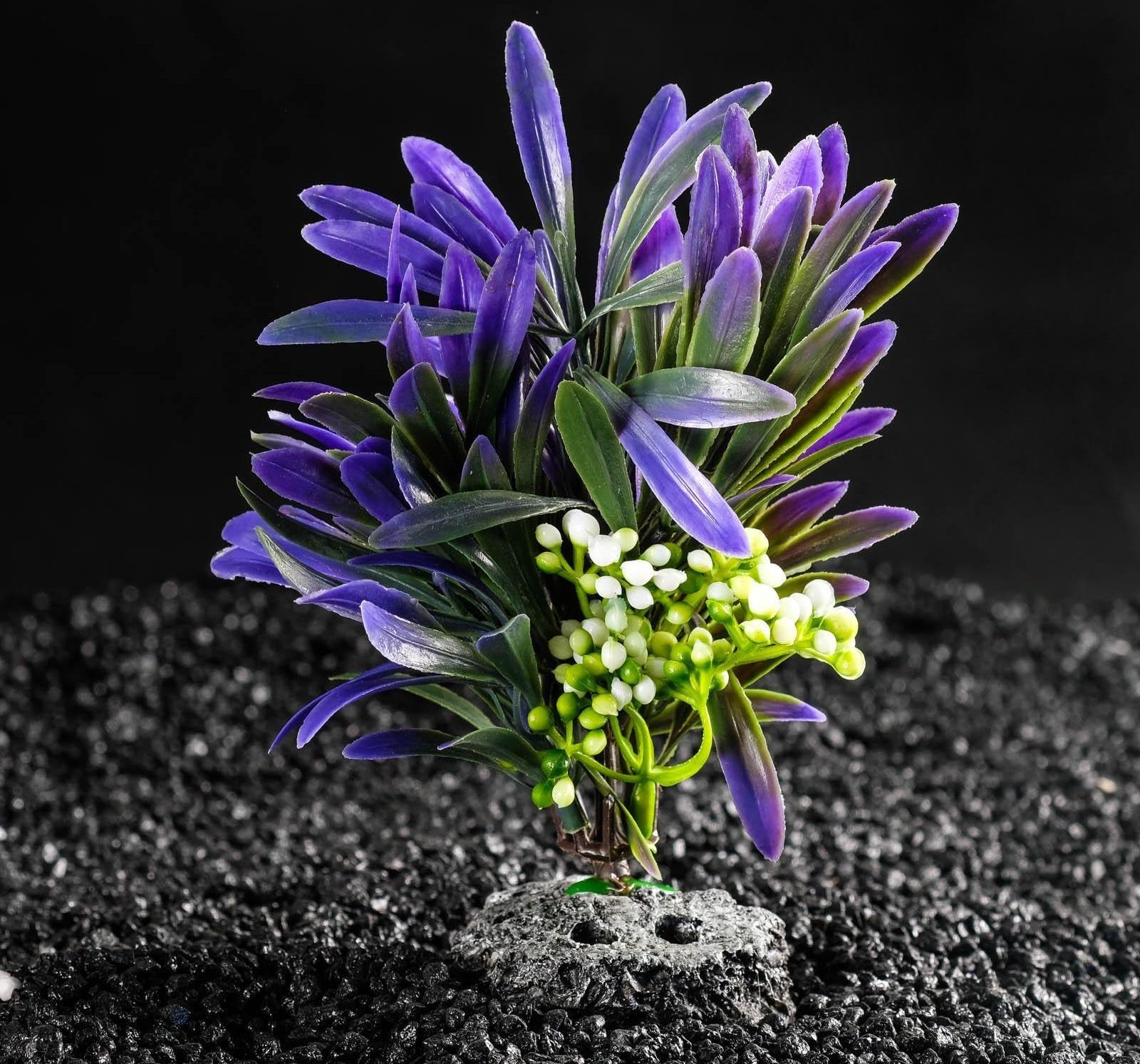 Растение искусственное аквариумное, 14,5 х 13 х 13 см