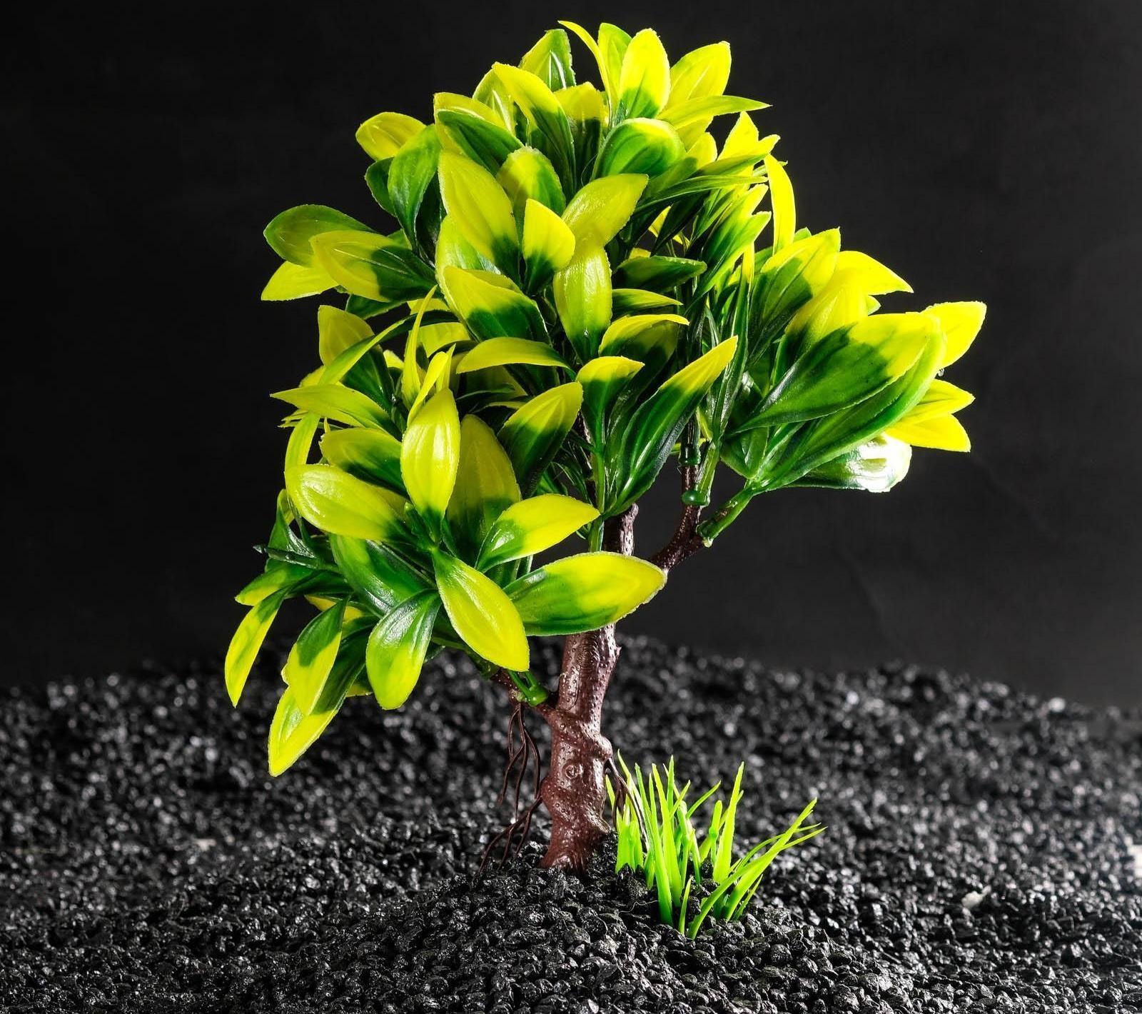 Растение искусственное аквариумное, 15,5 х 12 х 20,5 см