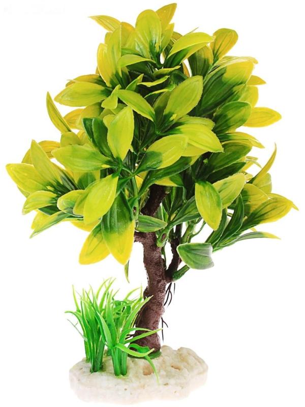 Растение искусственное аквариумное, 15,5 х 12 х 20,5 см
