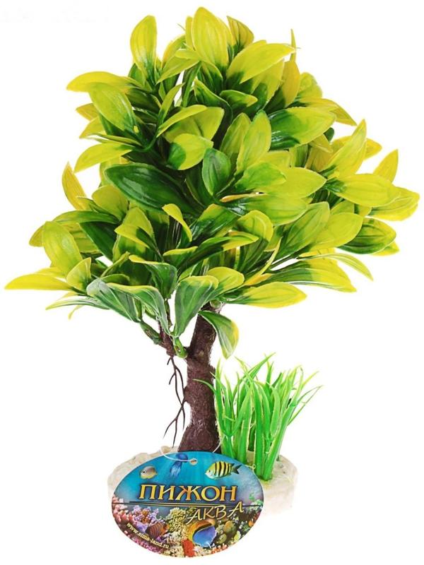 Растение искусственное аквариумное, 15,5 х 12 х 20,5 см