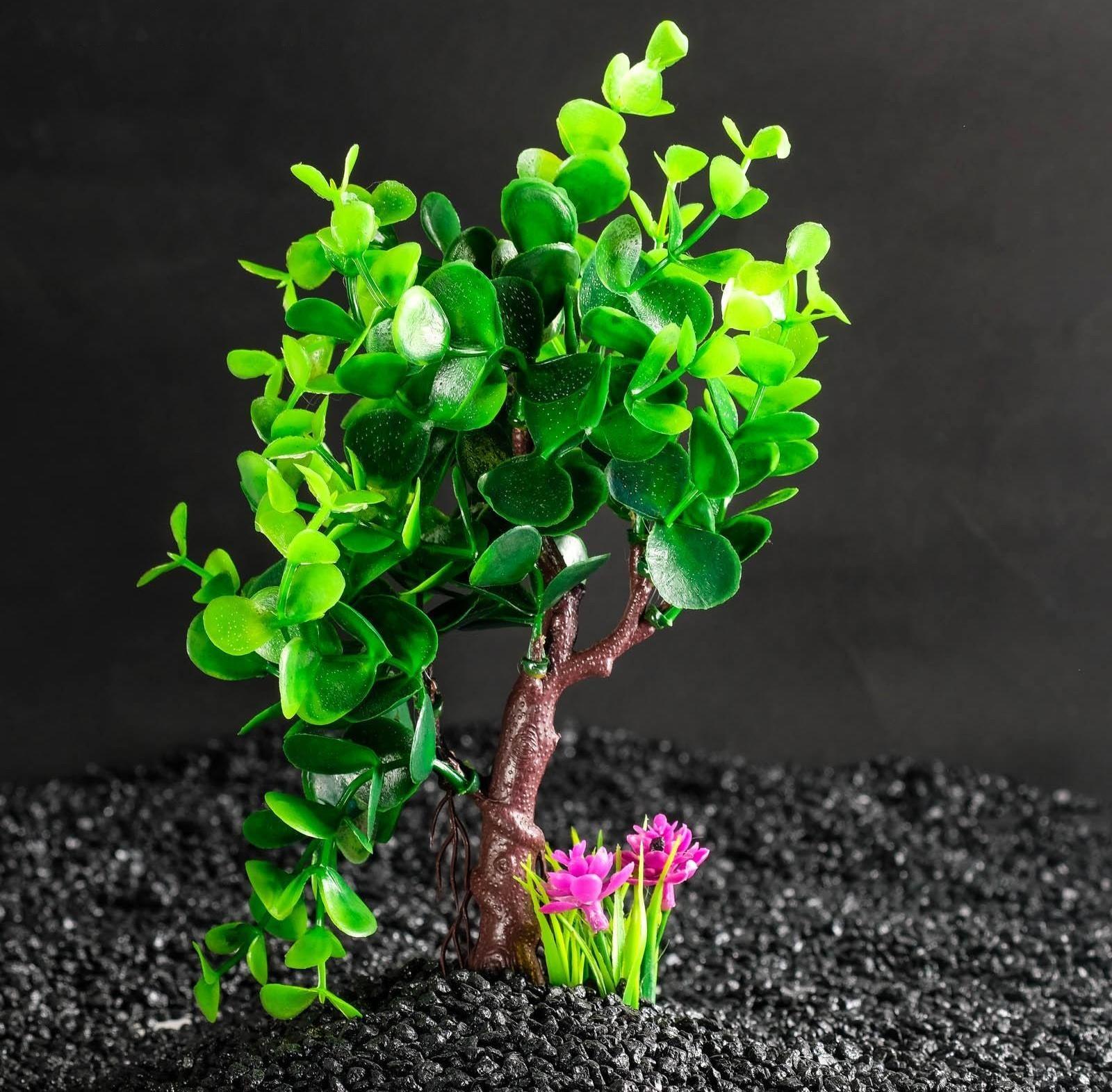 Растение искусственное аквариумное, 18 х 11 х 21,5 см